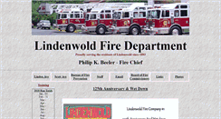 Desktop Screenshot of lindenwoldfire.com
