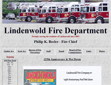 Tablet Screenshot of lindenwoldfire.com